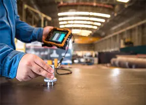 Ultrassom industrial e Medição de espessura